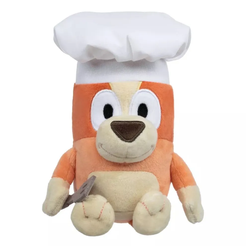 Bluey and Friends Soft Plush Toy - Chef Bingo - Owl & Goose Gifts