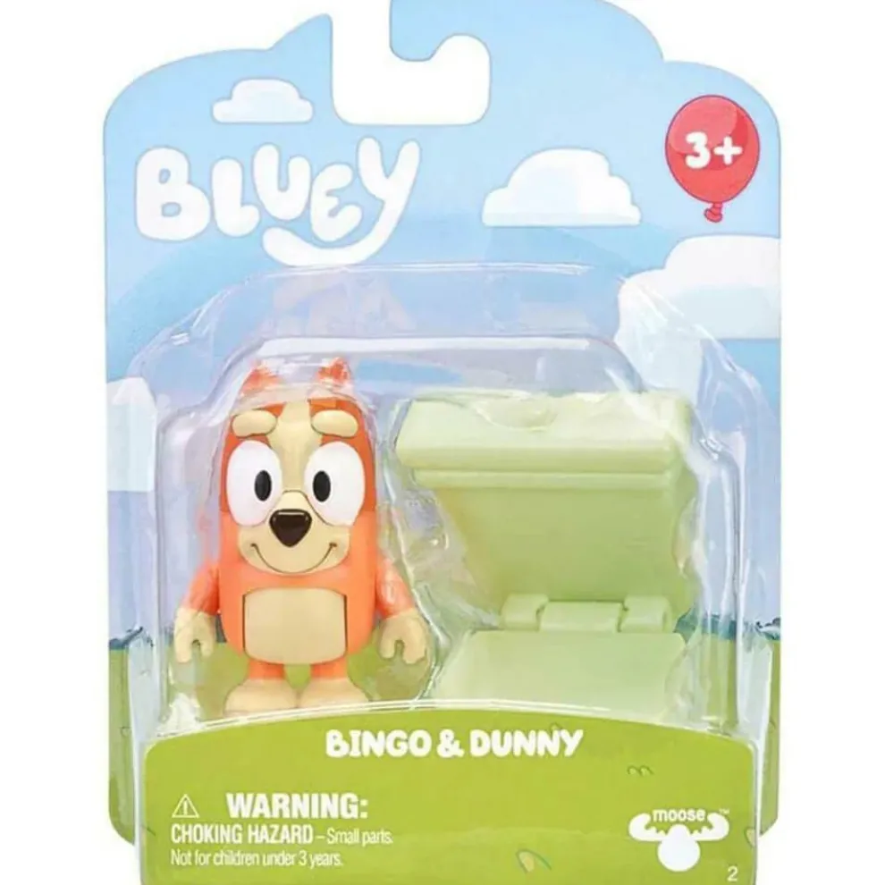 Bluey Story Starter Figures - Bingo & Dunny - Owl & Goose Gifts