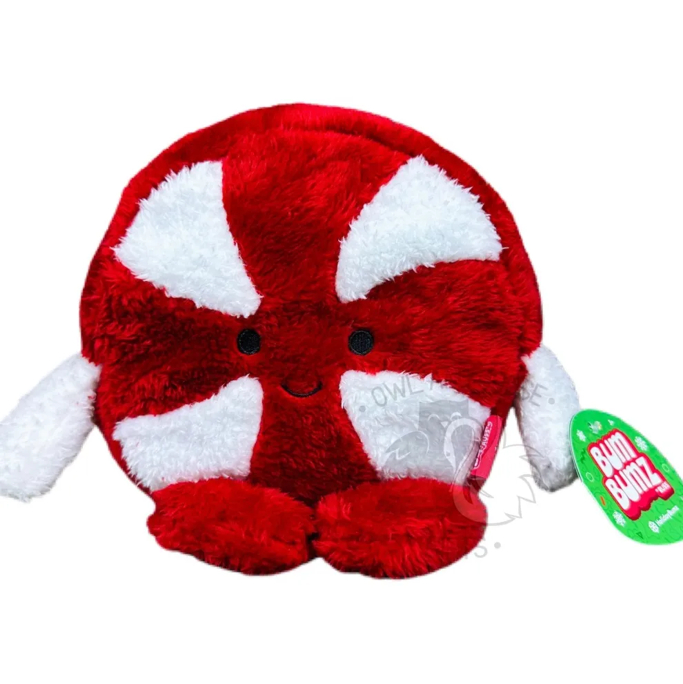 Bumbumz 7.5 Inch Penelope the Peppermint Plush Toy - Owl & Goose Gifts