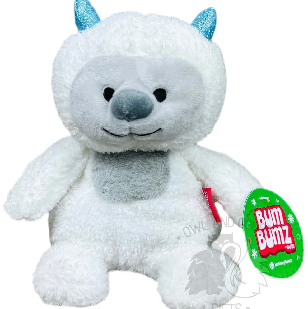 Bumbumz 7.5 Inch Yano the Yeti Plush Toy - Owl & Goose Gifts