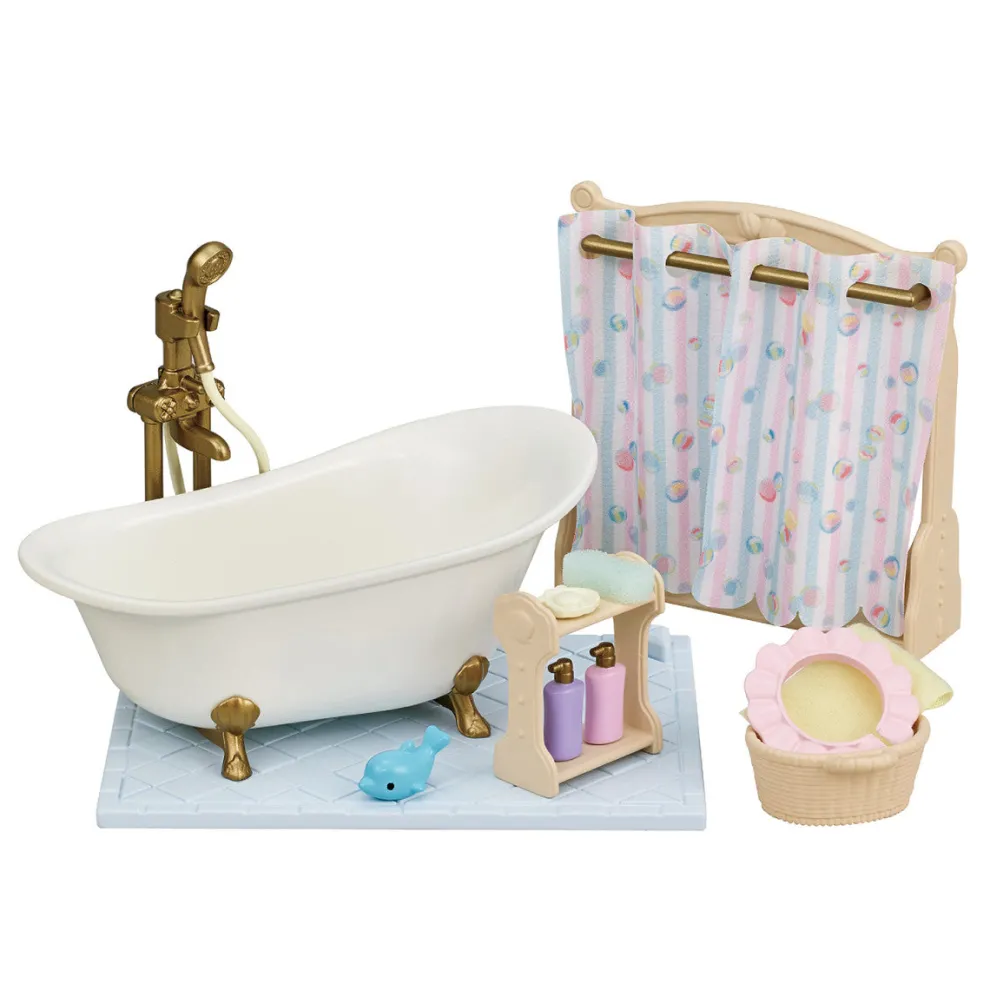 Calico Critters Bath & Shower Furniture and Accessories Set - Owl & Goose Gifts