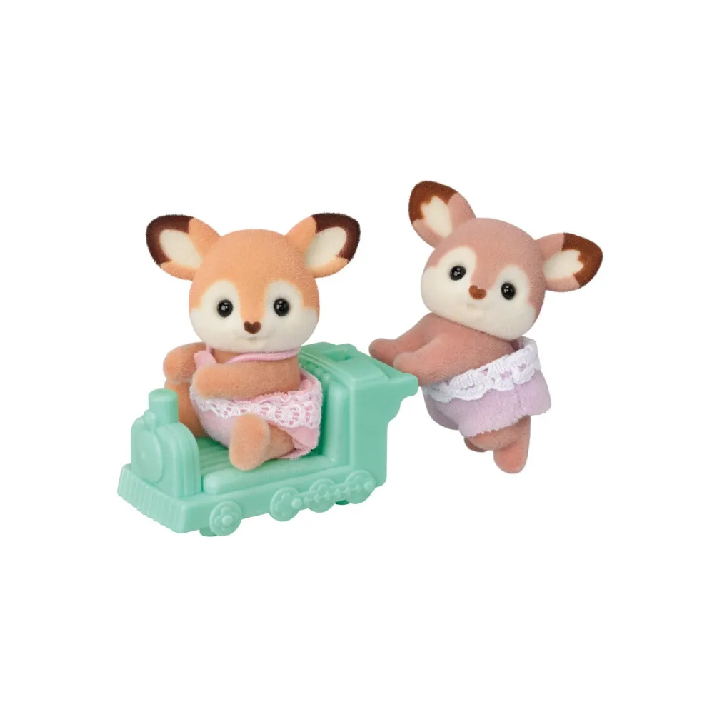 Calico Critters Deer Twins - Owl & Goose Gifts