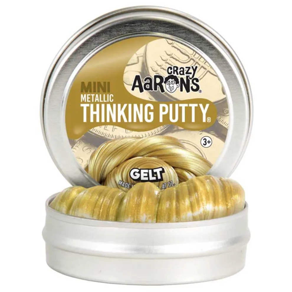 Crazy Aarons Gelt Mini 2 Inch Thinking Putty Tin - Owl & Goose Gifts