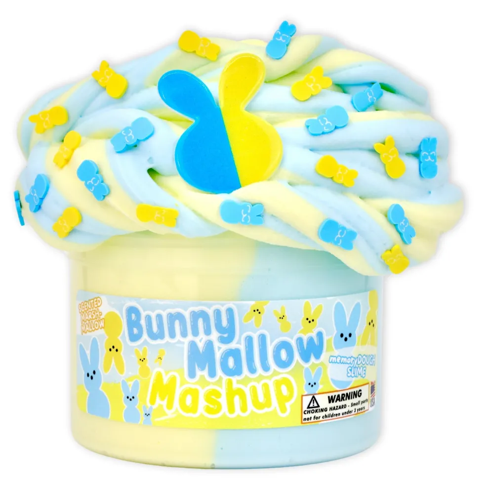 Dope Slimes 8 oz Bunny Mallow Mashup Easter Slime - Owl & Goose Gifts