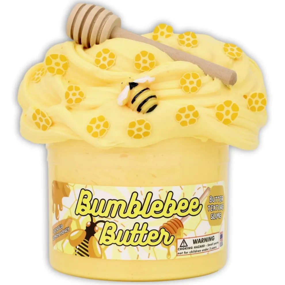 Dope Slimes 8 oz Bumblebee Butter Slime - Owl & Goose Gifts