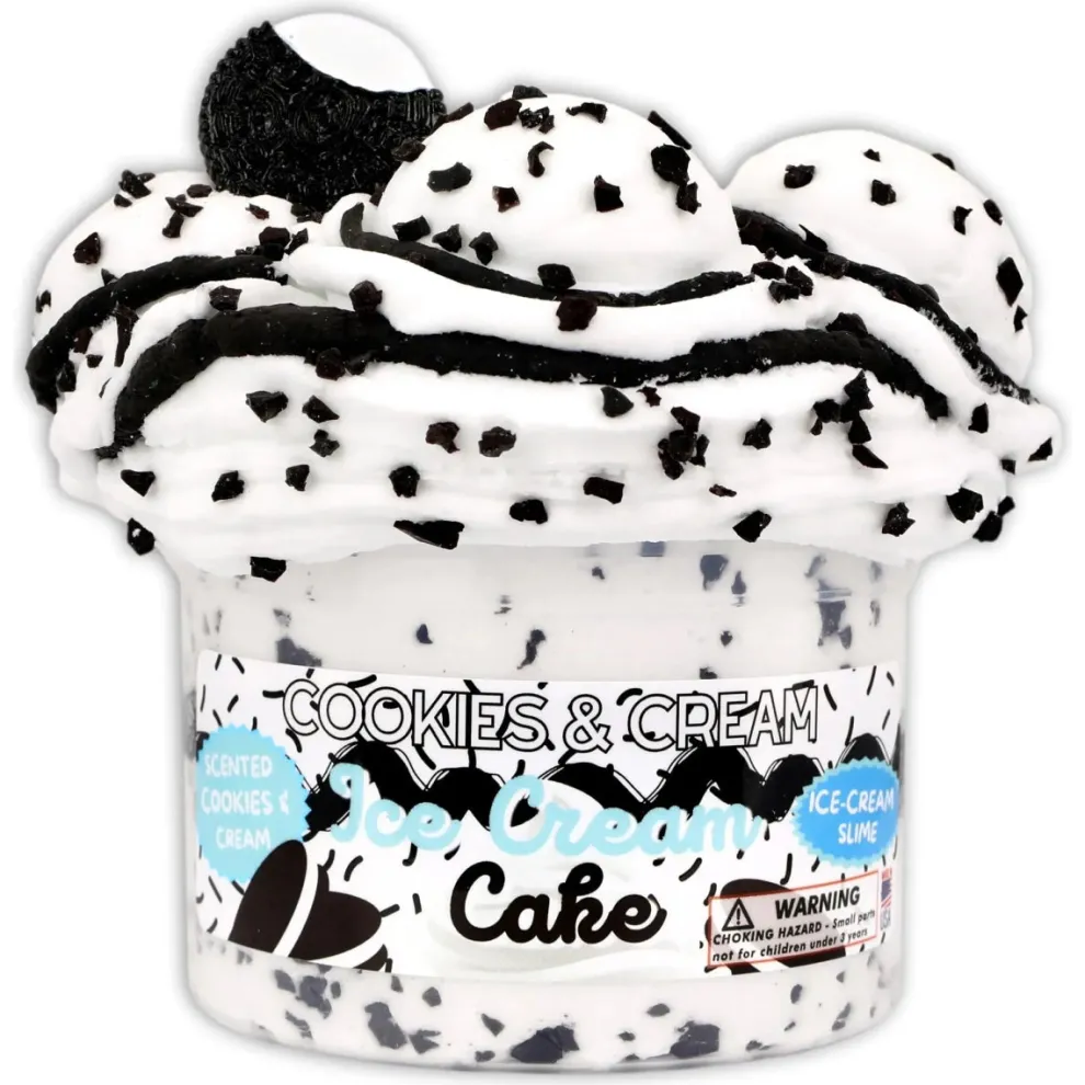 Dope Slimes 8 oz Cookies & Cream Ice Cream Slime - Owl & Goose Gifts