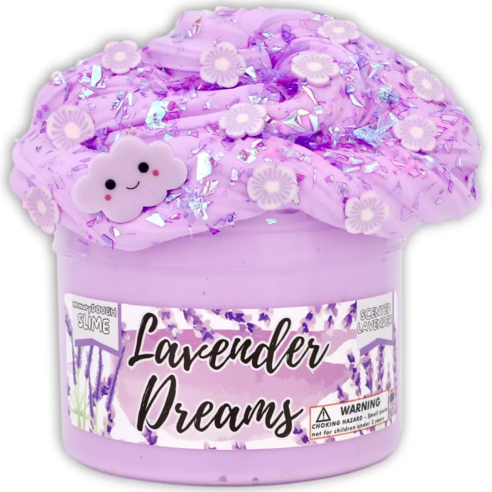 Dope Slimes 8 oz Lavender Dreams Slime - Owl & Goose Gifts