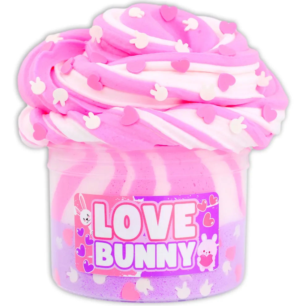 Dope Slimes 8 oz Love Bunny Easter Slime - Owl & Goose Gifts