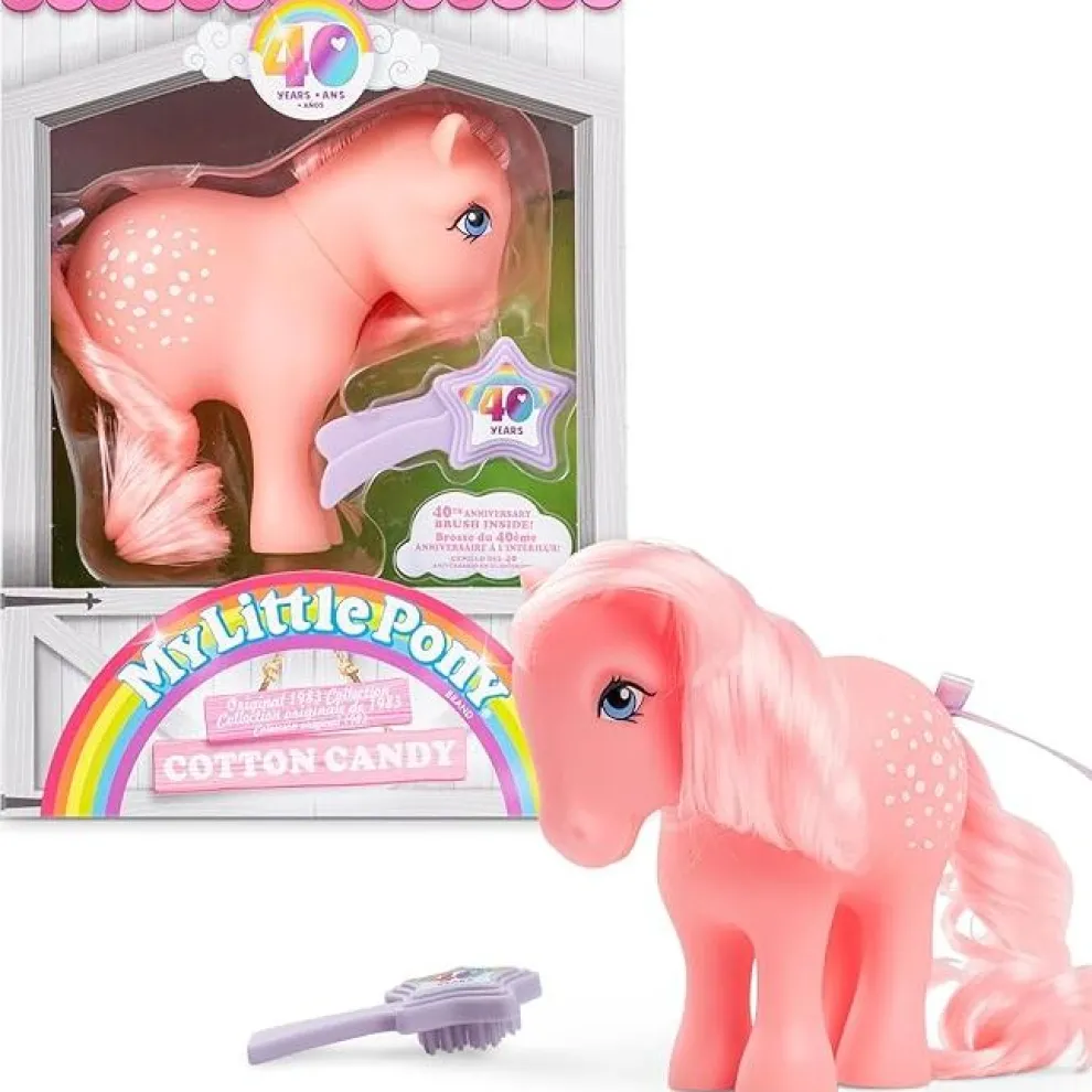 My Little Pony 40th Anniversary Original Ponies - Cotton Candy - Owl & Goose Gifts