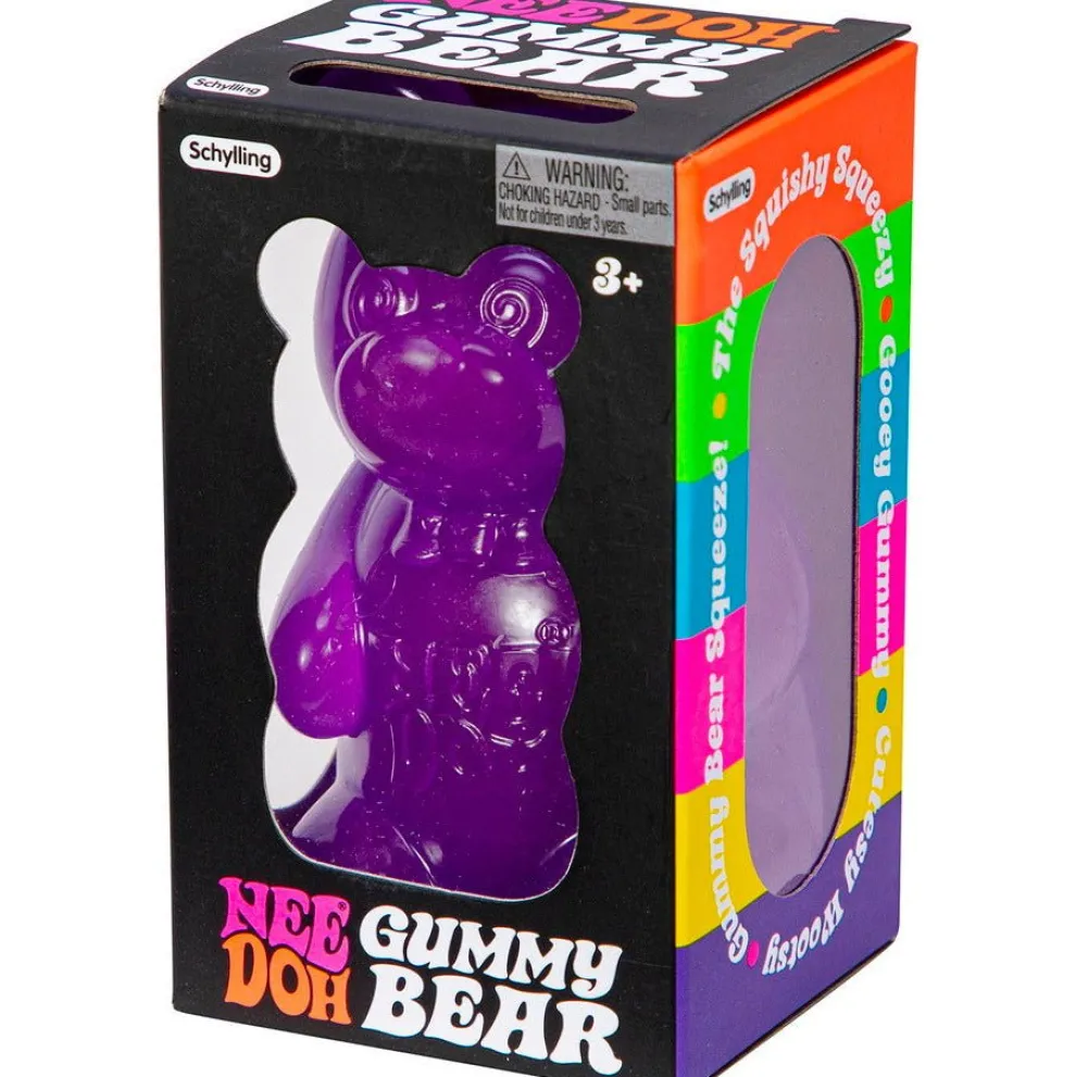 Nee Doh Gummy Bear 4 Inch CHOOSE YOUR COLOR