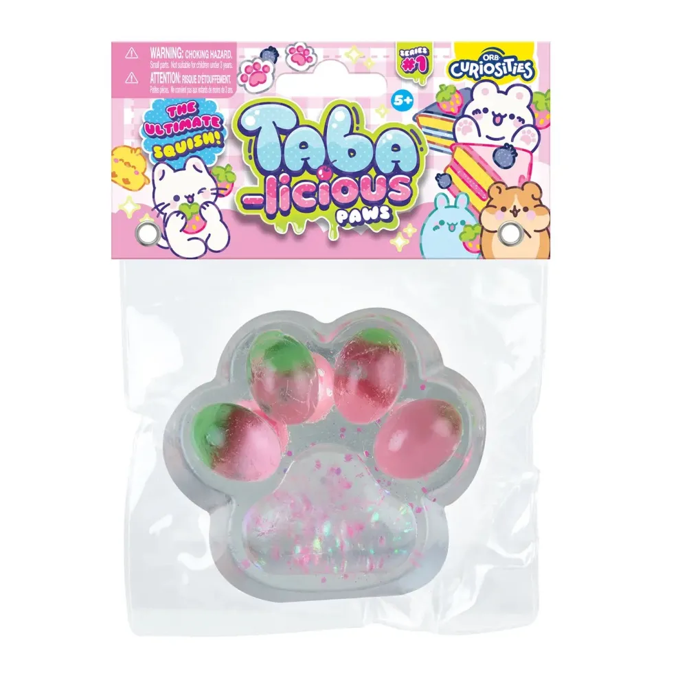 ORB Curiosities Taba-licious Paws Taba Squishy Sensory Toy