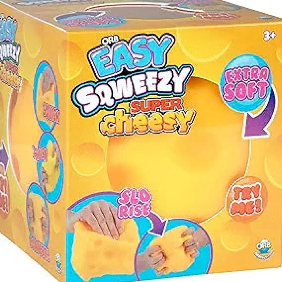 ORB Easy Squeezy Super Cheesy Sensory Toy
