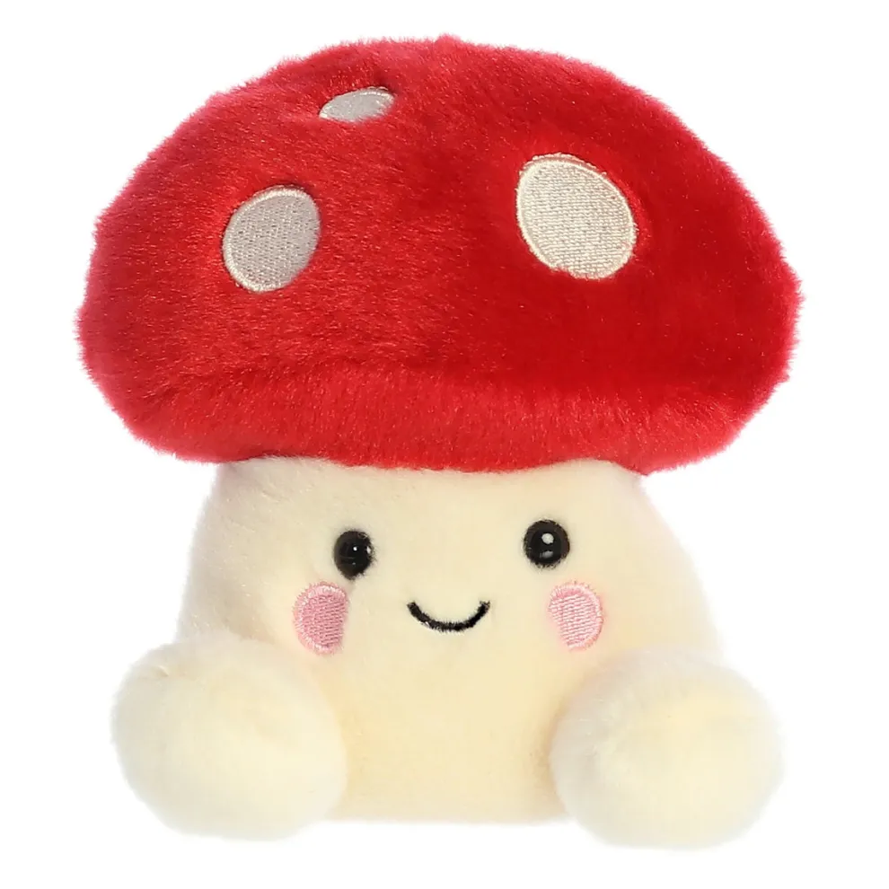 Palm Pals 5 Inch Amanita the Mushroom Plush Toy - Owl & Goose Gifts