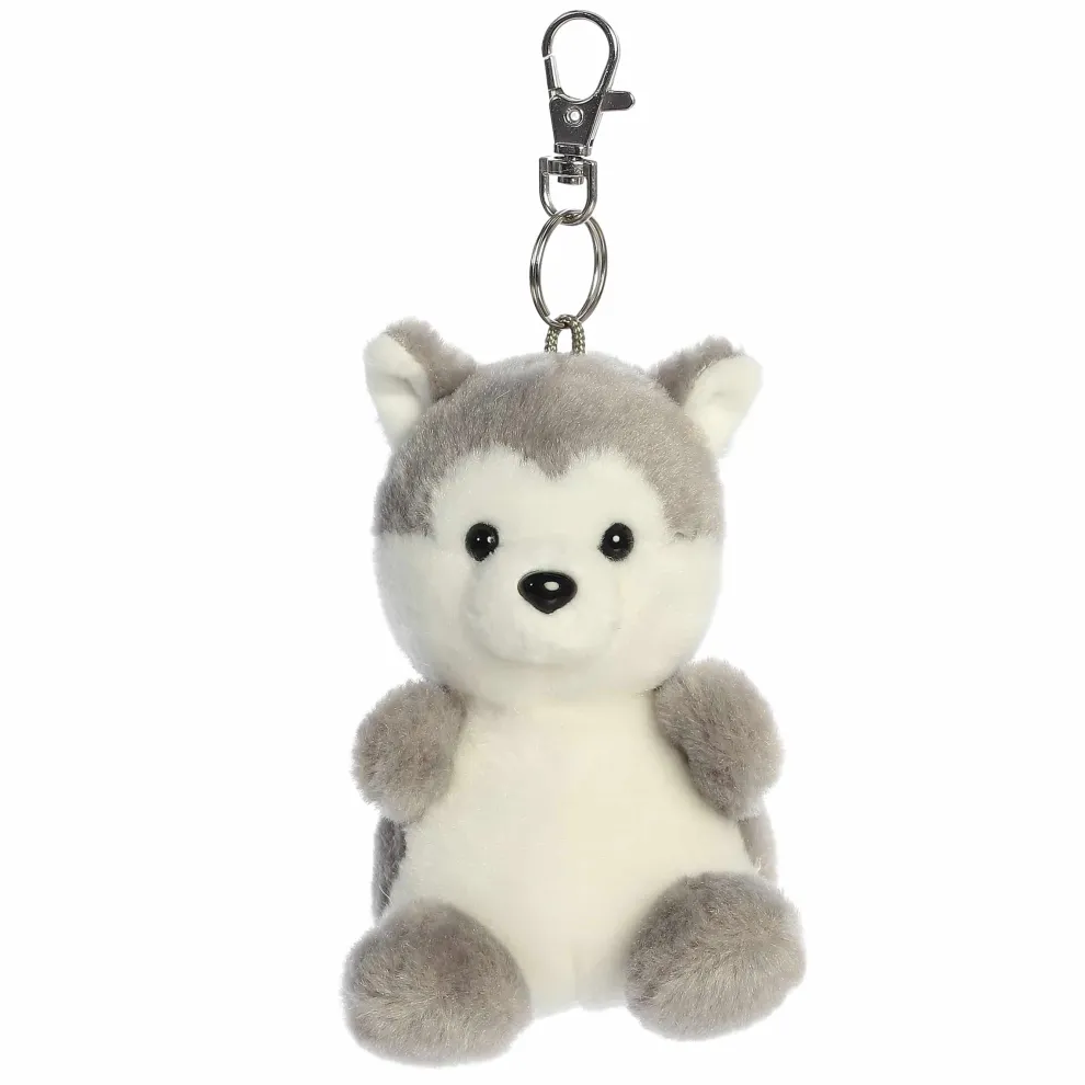 Palm Pals 4 Inch Clip - Busky the Husky