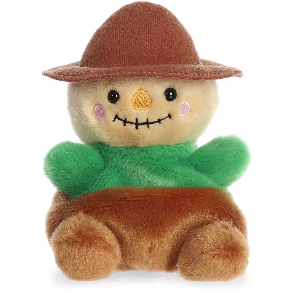 Palm Pals 5 Inch Cornelius the Scarecrow Plush Toy - Owl & Goose Gifts