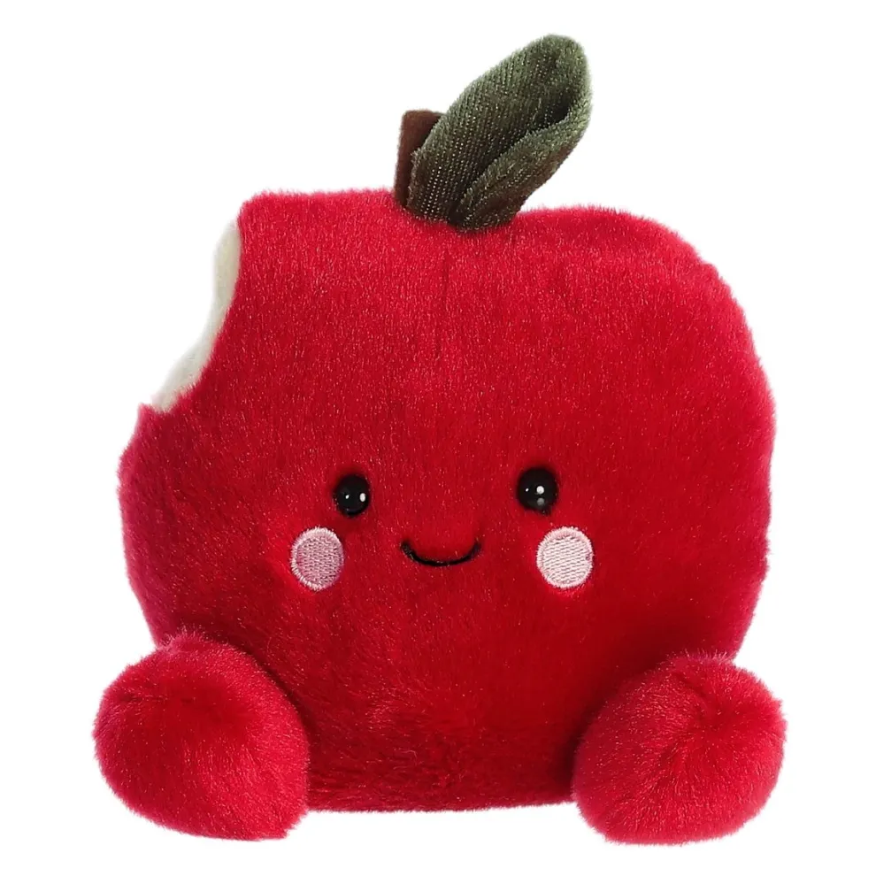Palm Pals 5 Inch Crisp the Red Apple Plush Toy - Owl & Goose Gifts