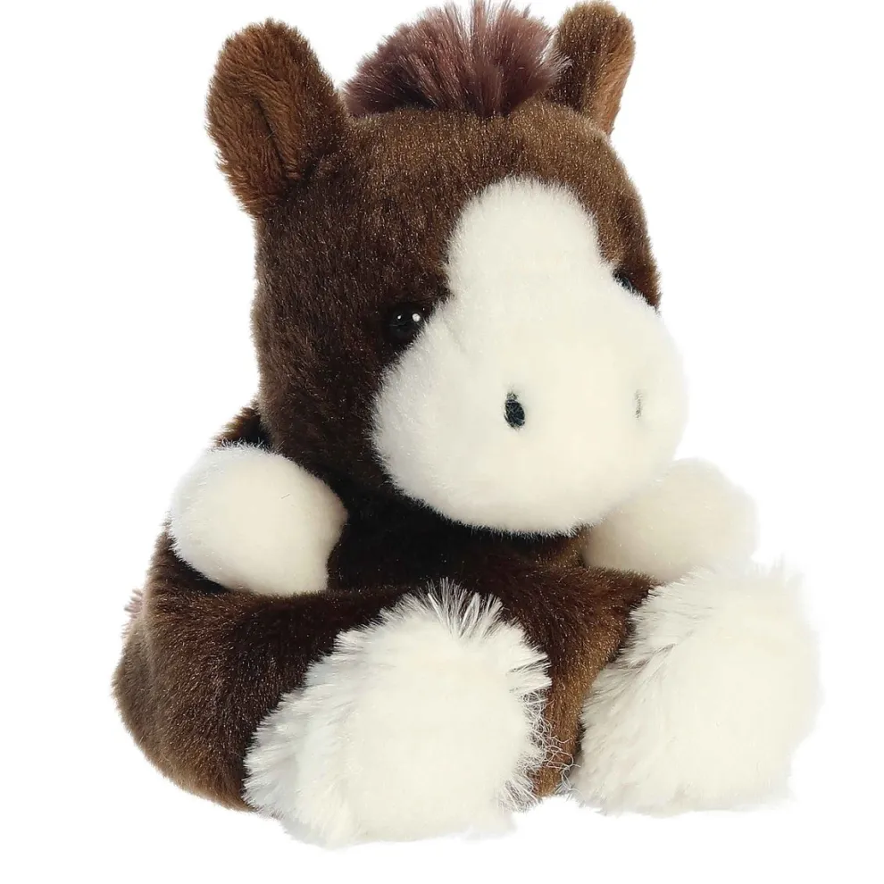 Palm Pals 5 Inch Darius the Clydesdale Horse Plush Toy