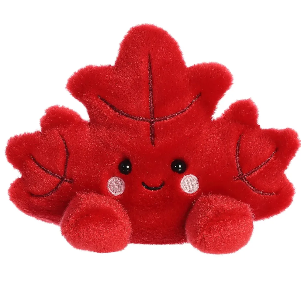 Palm Pals 5 Inch Fall the Maple Leaf Plush Toy - Owl & Goose Gifts