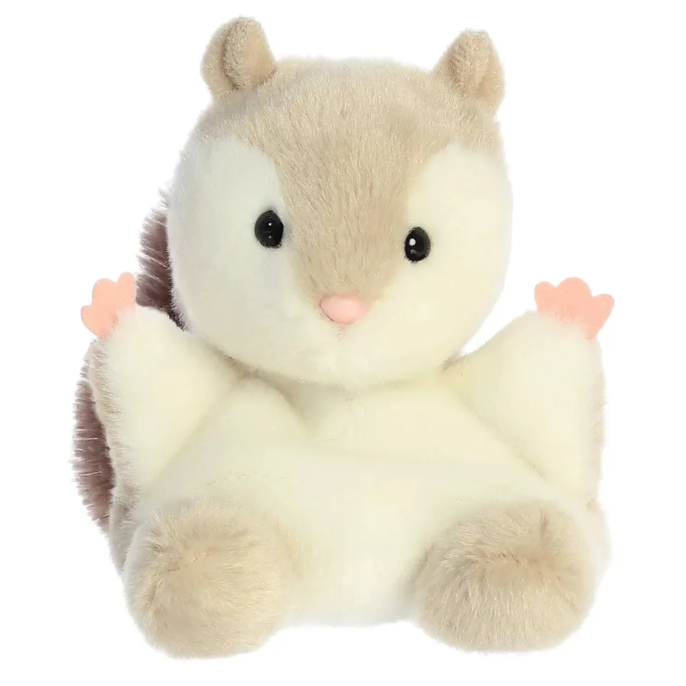 Palm Pals 5 Inch Flaps the Flying Squirrel Plush Toy - Owl & Goose Gifts