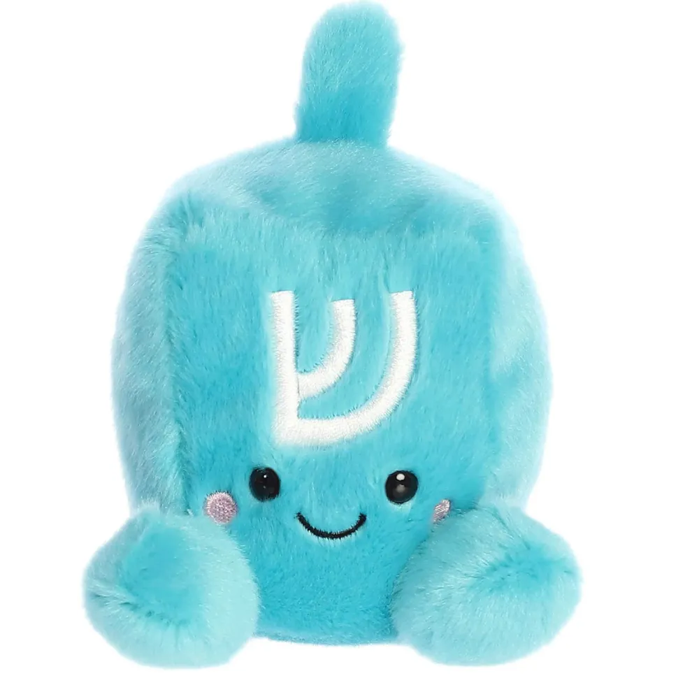 Palm Pals 5 Inch Frederick the Dreidel Holiday Plush Toy - Owl & Goose Gifts