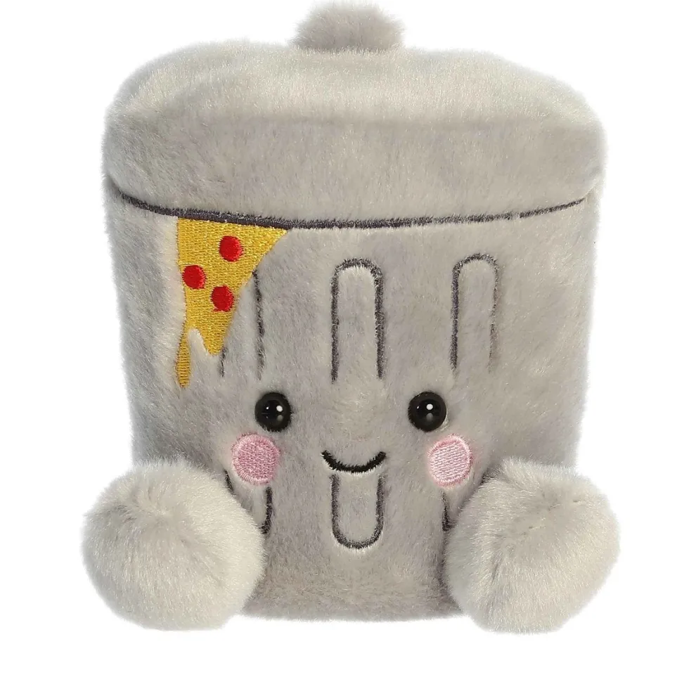 Palm Pals 5 Inch Garbanzo the Trashcan Plush Toy