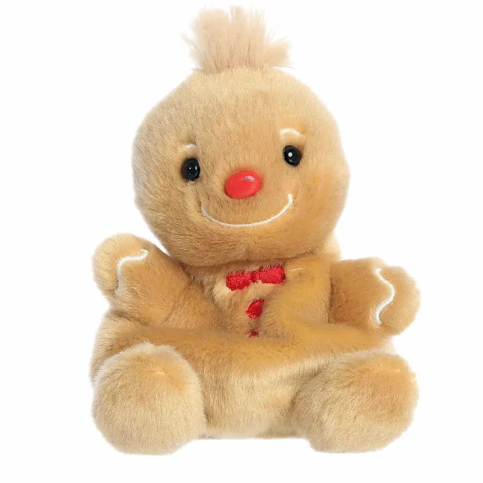 Palm Pals 5 Inch Gino the Gingerbread Man Holiday Plush Toy