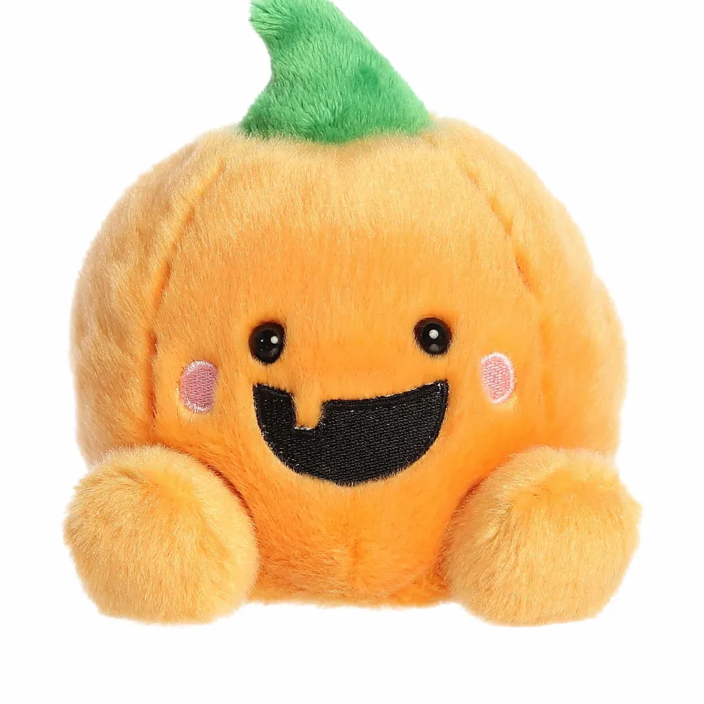 Palm Pals 5 Inch Gourdon the Jack O'Lantern Plush Toy