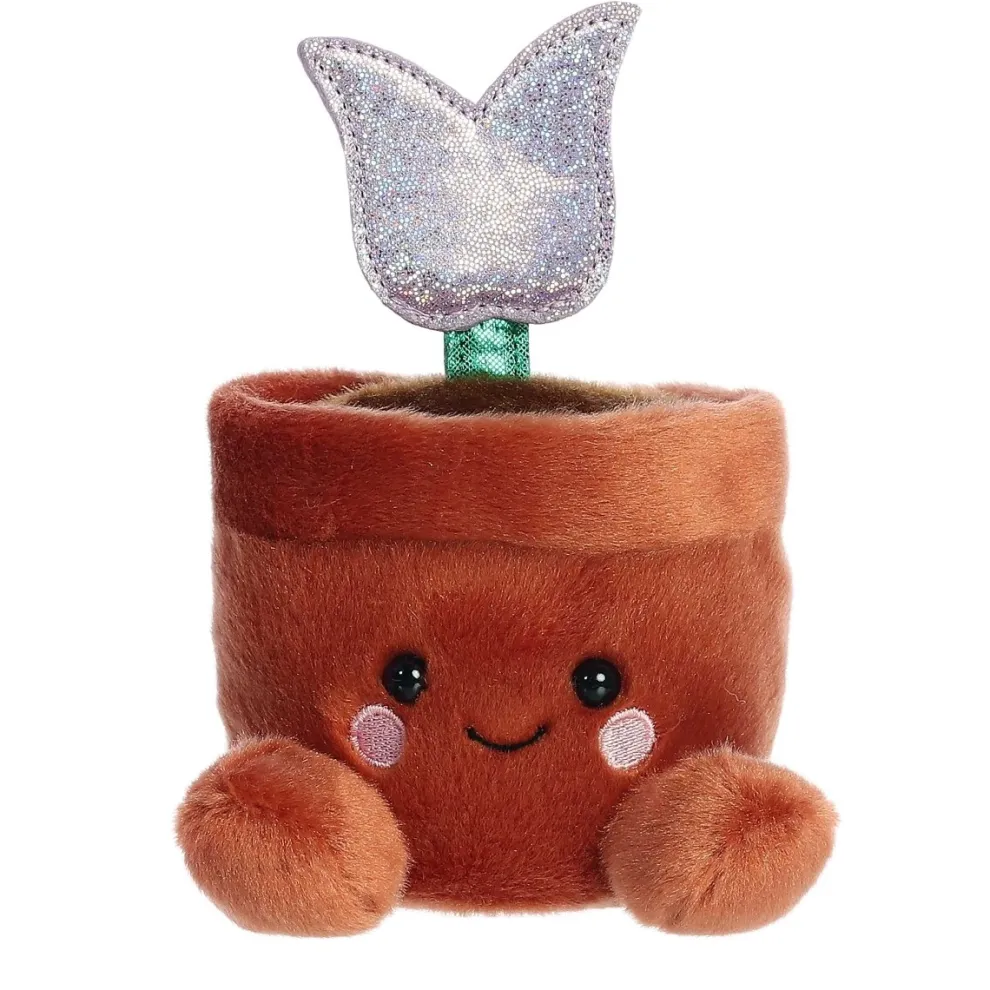 Palm Pals 5 Inch Holland the Potted Tulip Plush Toy