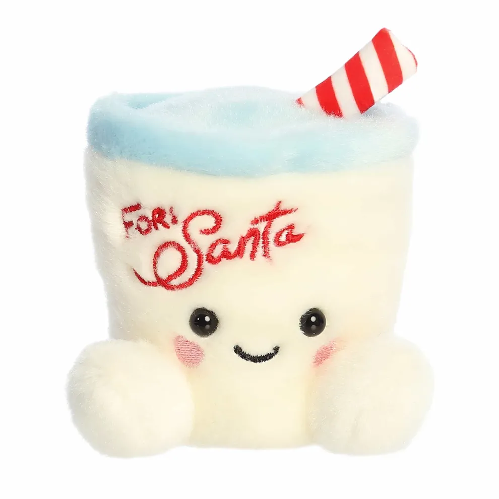 Palm Pals 5 Inch Kris the Milk for Santa Holiday Plush Toy