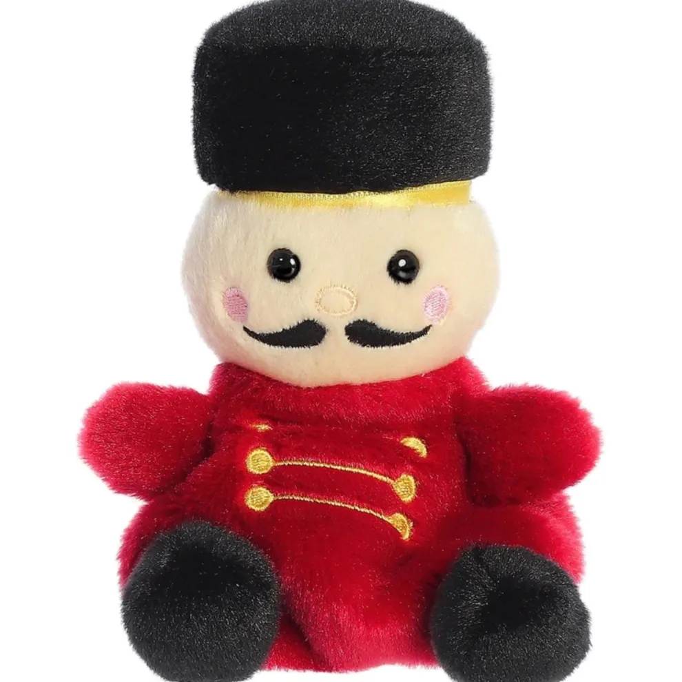 Palm Pals 5 Inch Marius the Nutcracker Christmas Plush Toy - Owl & Goose Gifts