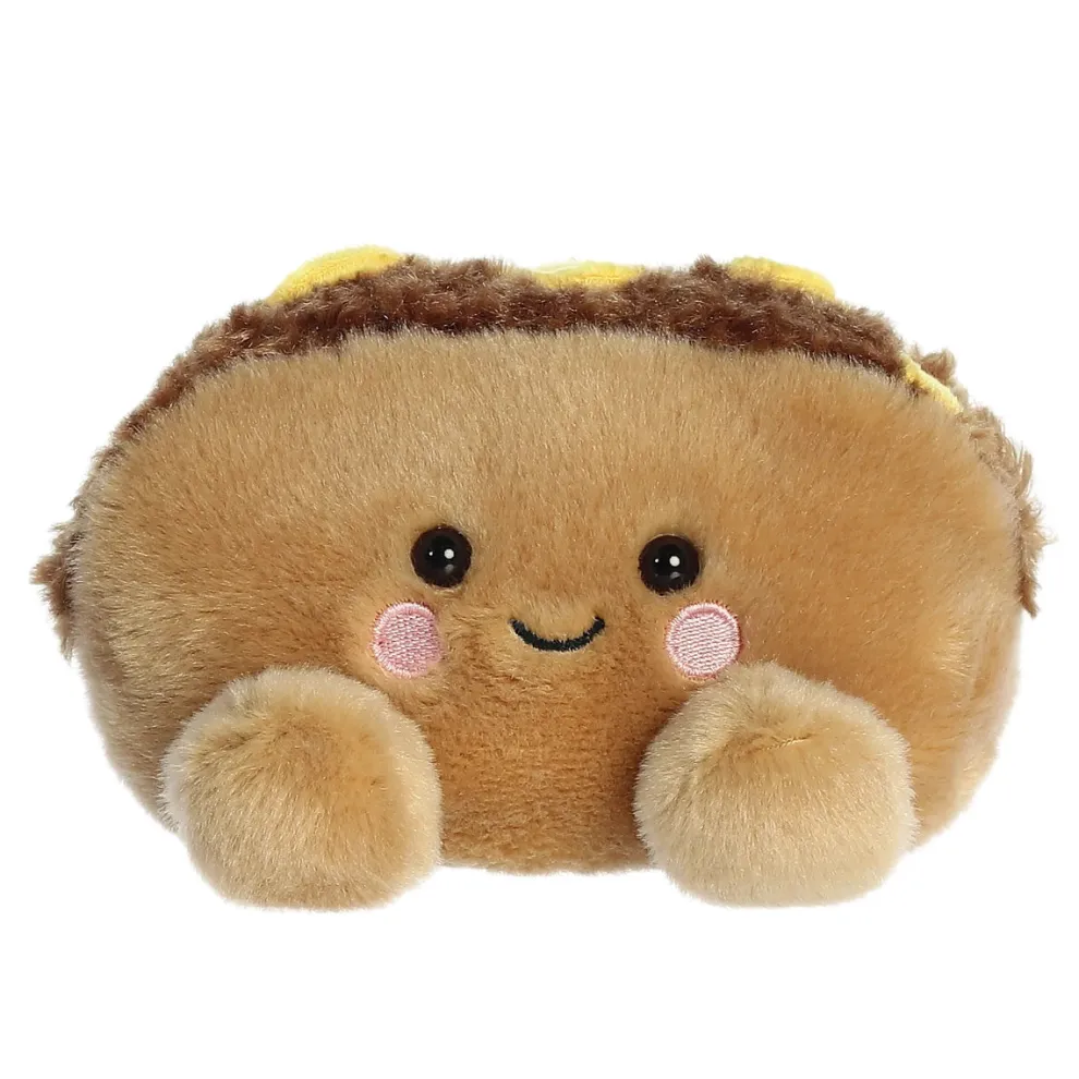 Palm Pals 5 Inch Mike the Philly Cheesesteak Plush Toy - Owl & Goose Gifts