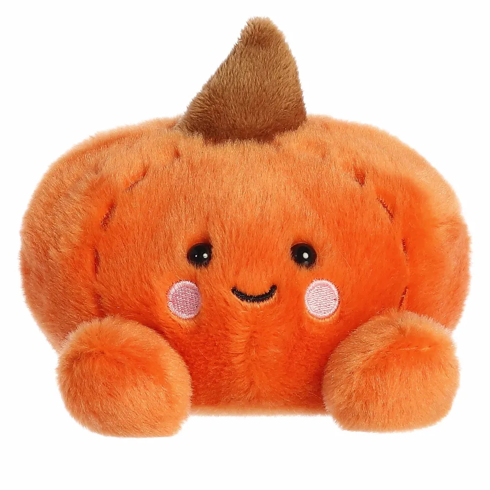 Palm Pals 5 Inch Paisley the Pumpkin Halloween Plush Toy