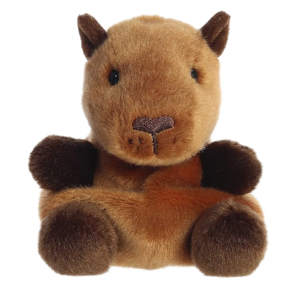 Palm Pals 5 Inch Sid the Capybara Plush Toy - Owl & Goose Gifts
