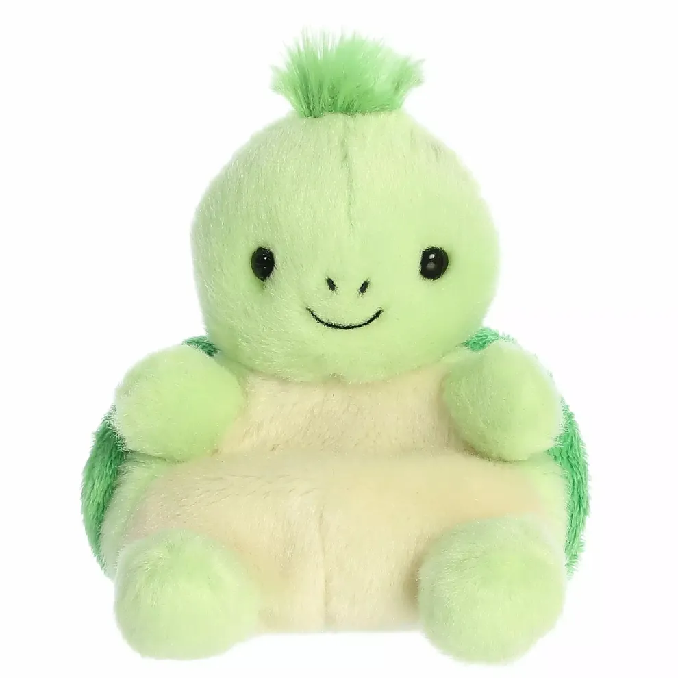 Palm Pals 5 Inch Tiny the Turtle Plush Toy - Owl & Goose Gifts