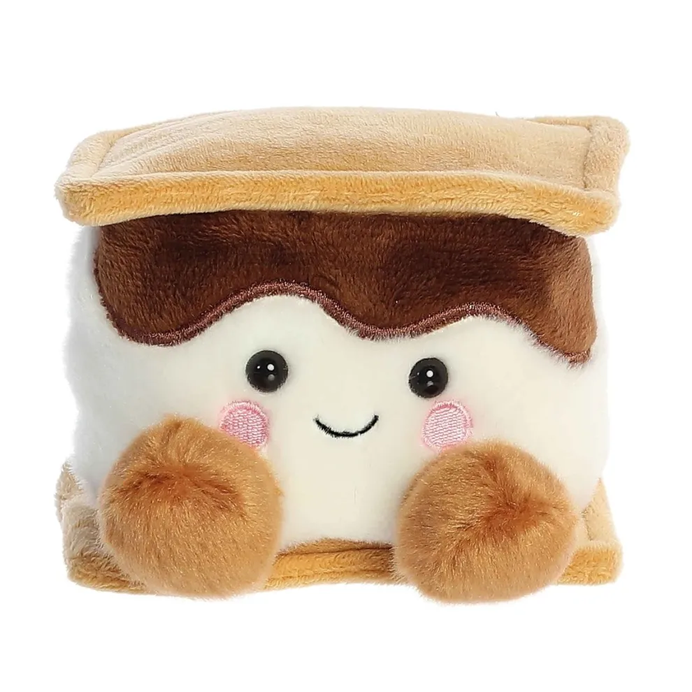 Palm Pals 5 Inch Toastee the S'More Plush Toy - Owl & Goose Gifts