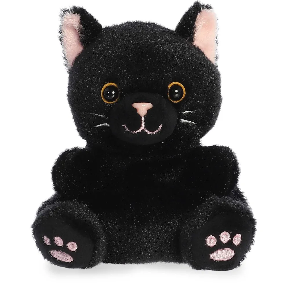 Palm Pals 5 Inch Twilight the Black Cat Plush Toy