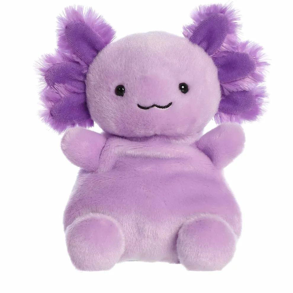 Palm Pals Party Sized 8 Inch Xavier the Axolotl Plush Toy