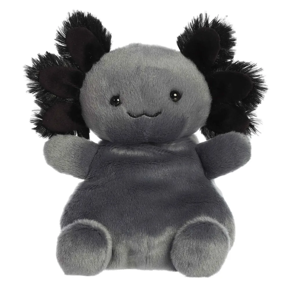 Palm Pals Party Sized 8 Inch Onyx the Axolotl Plush Toy - Owl & Goose Gifts