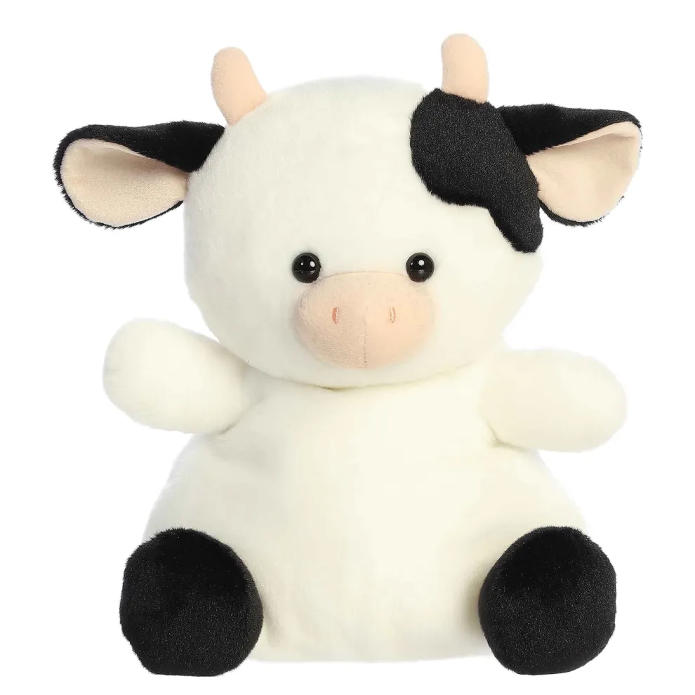 Palm Pals Party Sized 13 Inch Sweetie the Cow Plush Toy
