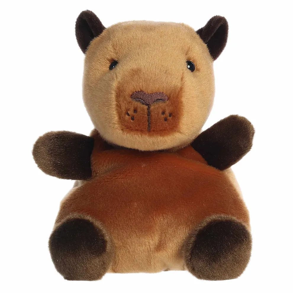 Palm Pals Party Sized 8 Inch Sid the Capybara Plush Toy