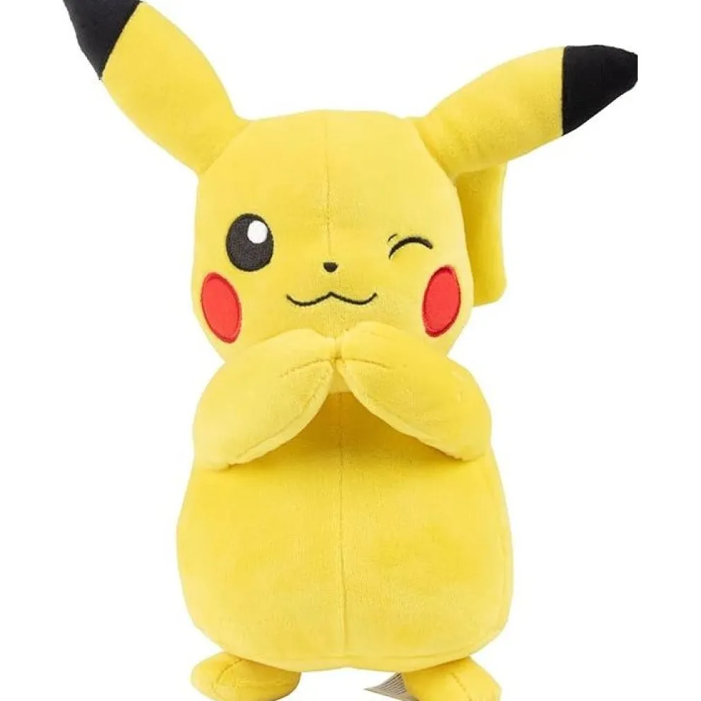 Pokemon 8 Inch Winking Pikachu Plush Toy - Owl & Goose Gifts