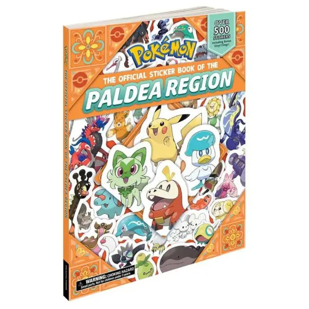 Pokemon: The Official Sticker Book of the Paldea Region - Owl & Goose Gifts