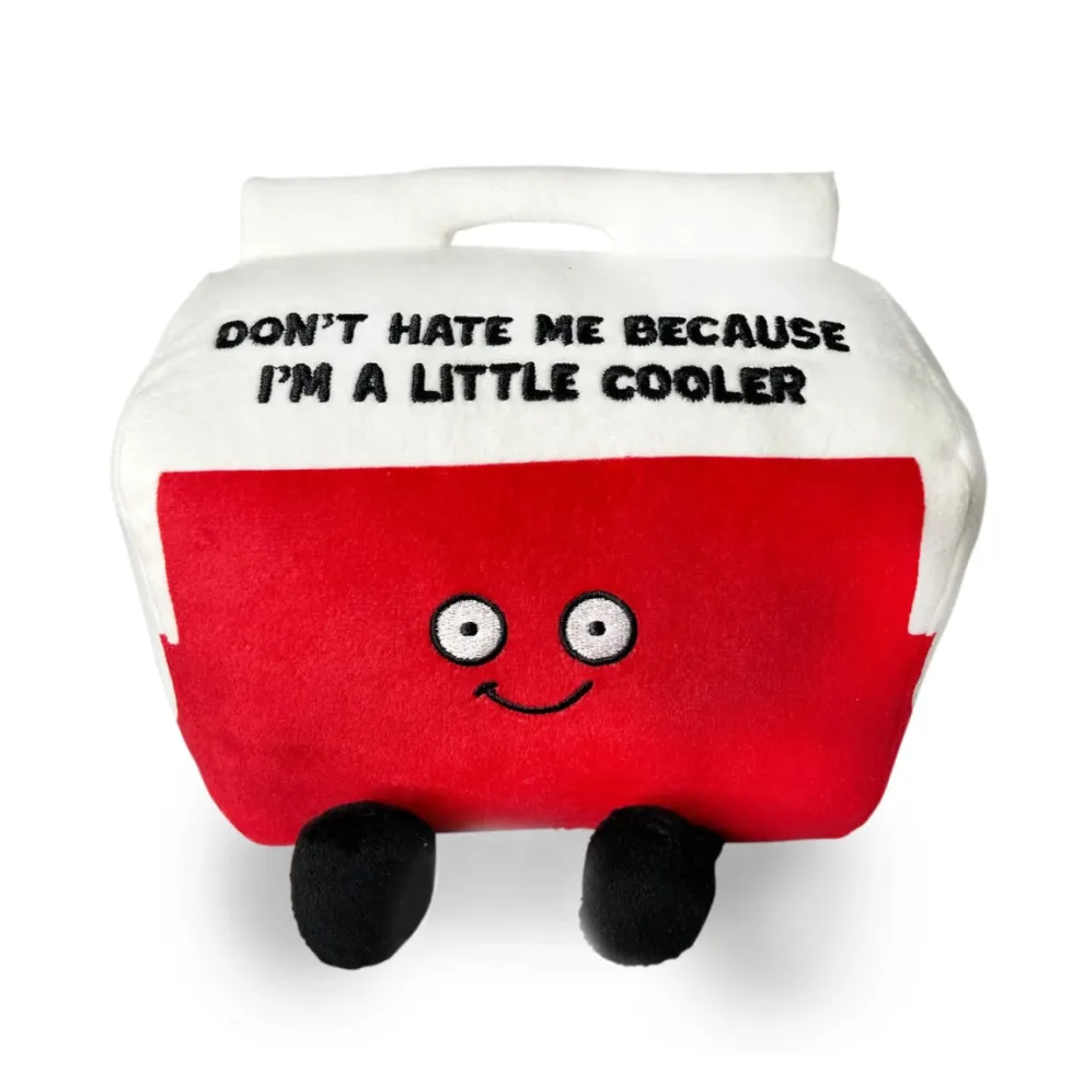 Punchkins - Don't Hate Me Because I'm a Little Cooler Plush Toy - Owl & Goose Gifts