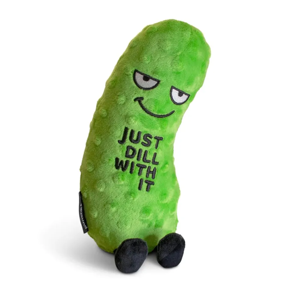 Punchkins - Just Dill With It Pickle Plush Toy - Owl & Goose Gifts