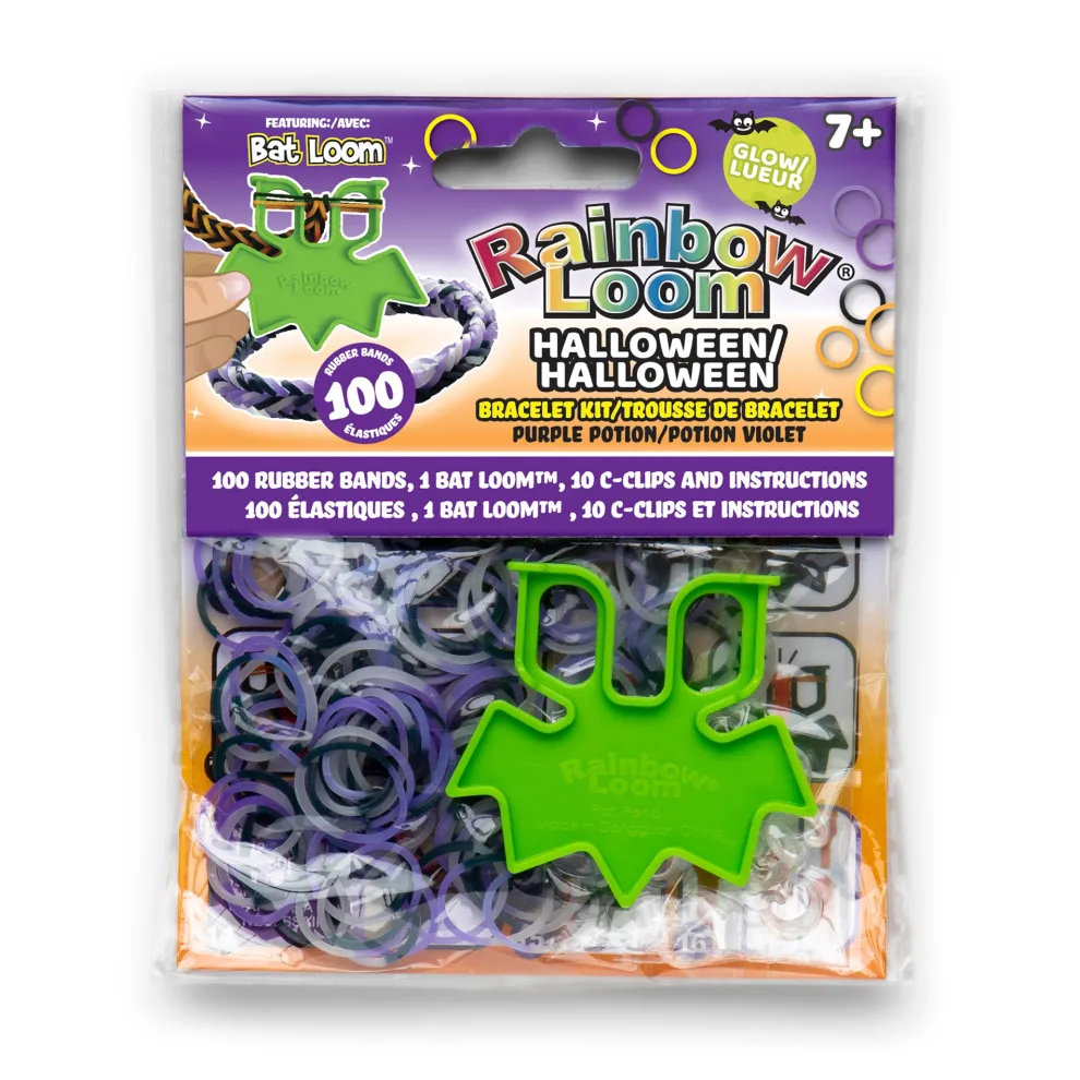 Rainbow Loom Halloween Purple Potion Fun Pack Bracelet Kit