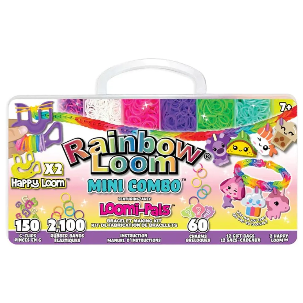 Rainbow Loom Loomi-Pals® Mini Combo Bracelet Kit - Owl & Goose Gifts