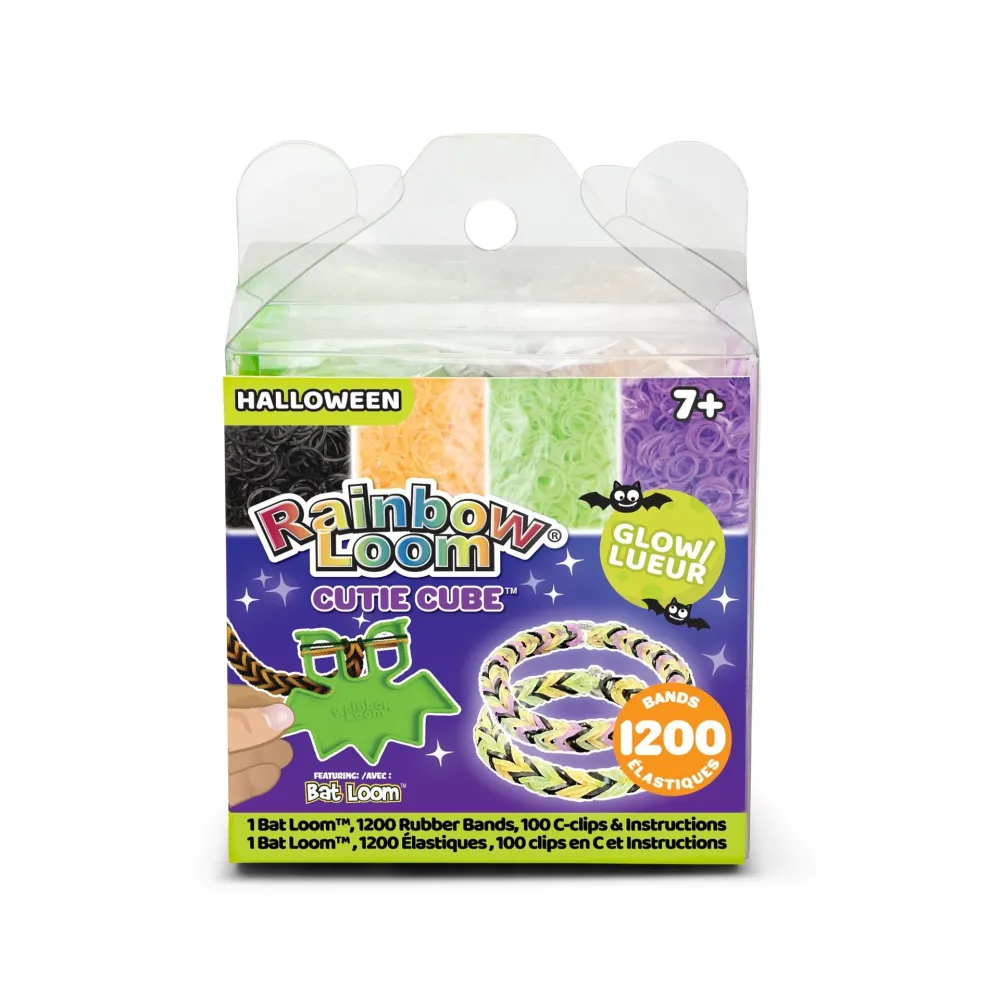 Rainbow Loom Tie Dye Cutie Cube Bracelet Kit - Owl & Goose Gifts