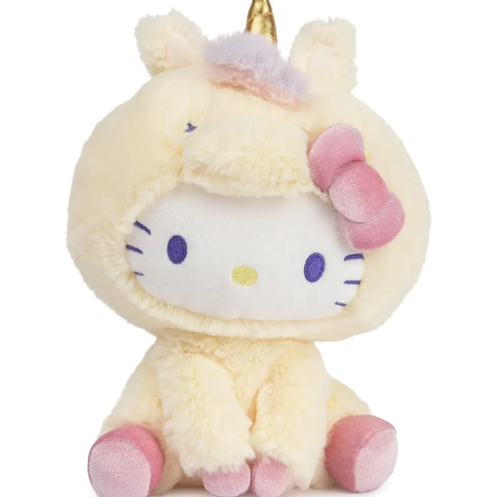 Sanrio 6 Inch Hello Kitty Unicorn Plush Toy by GUND - Owl & Goose Gifts