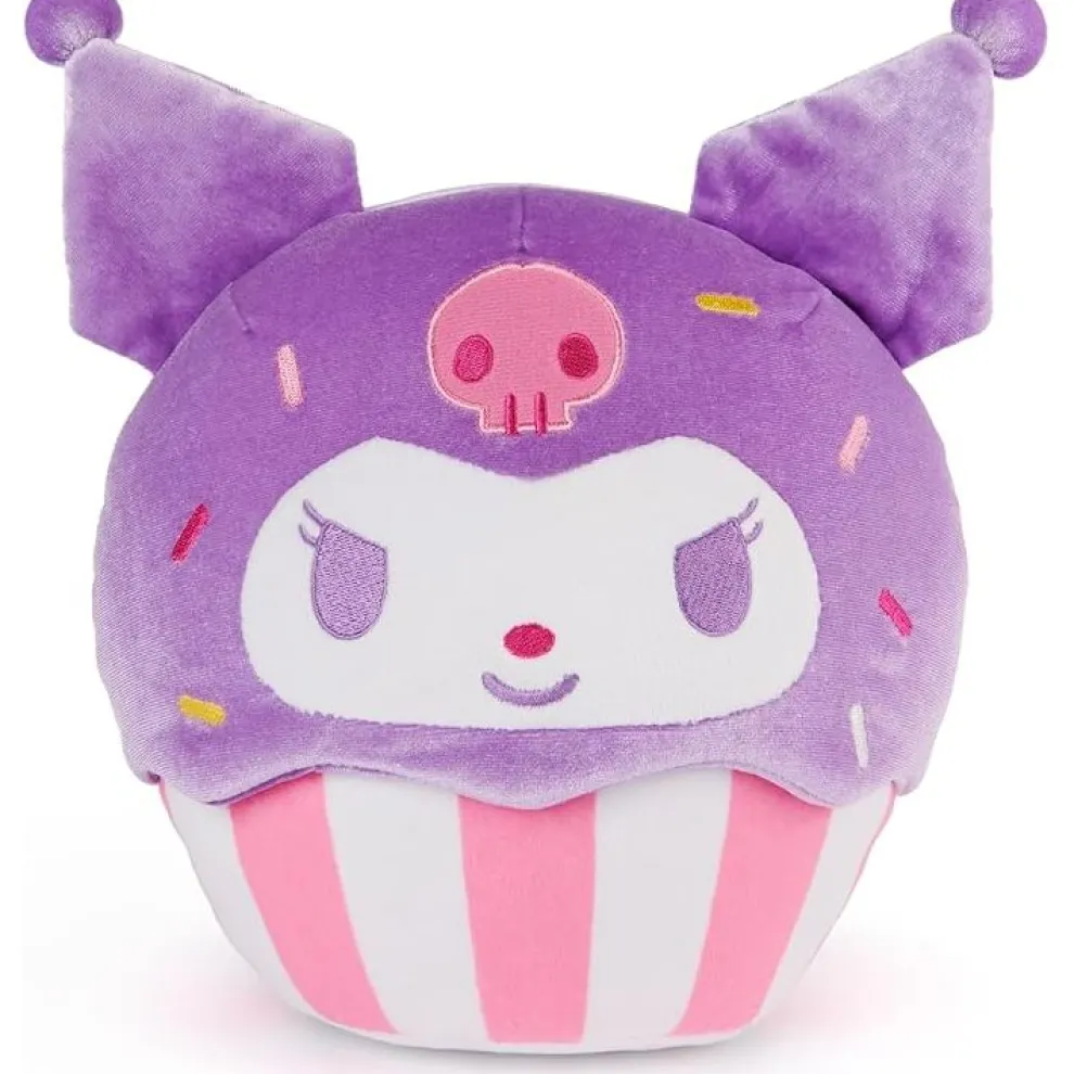 Sanrio 8 Inch Kuromi Cupcake Plush Toy by GUND - Owl & Goose Gifts