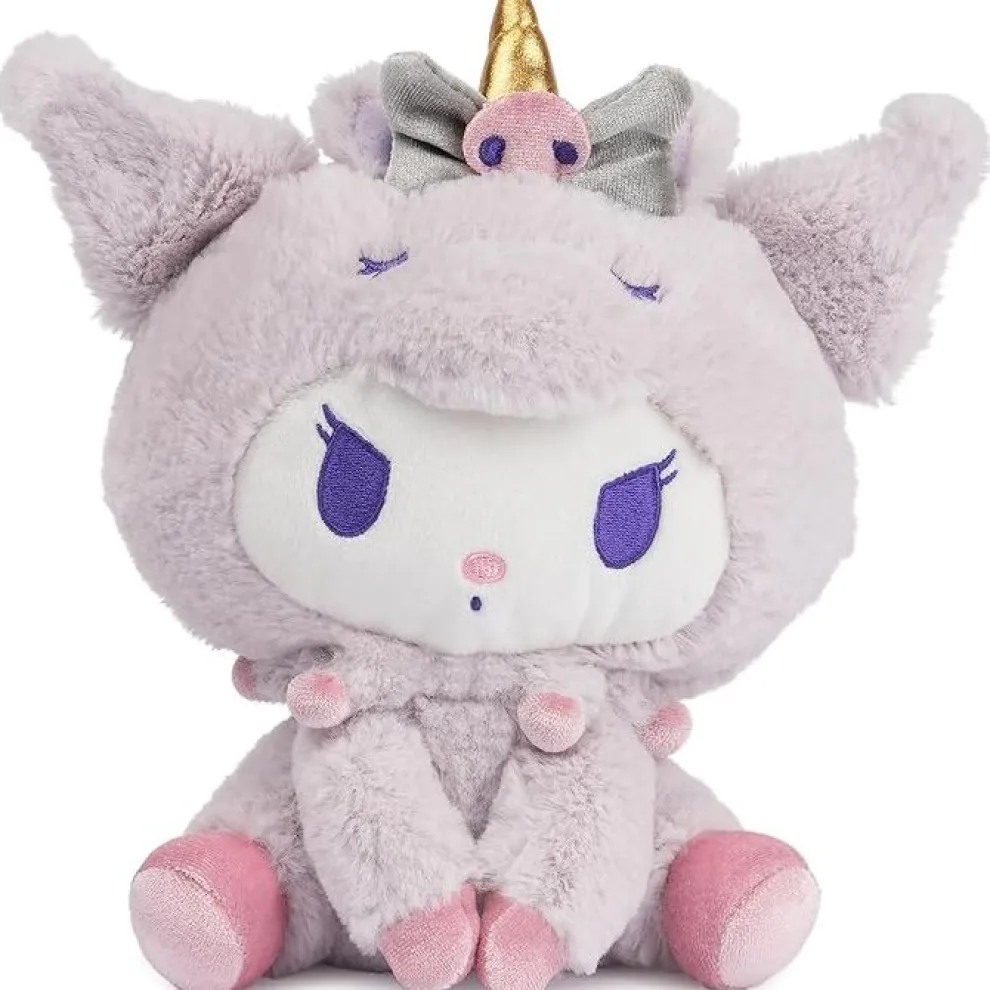 Sanrio 6 Inch Kuromi Unicorn Plush Toy by GUND - Owl & Goose Gifts